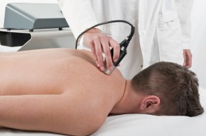 Laser treatment at Torbay Chiropractic Clinic